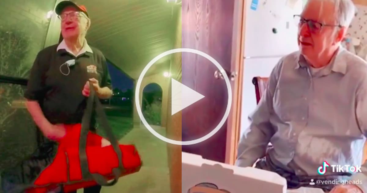 Family Raises Over 12,000 via TikTok to Tip 89YearOld Pizza Delivery(02)