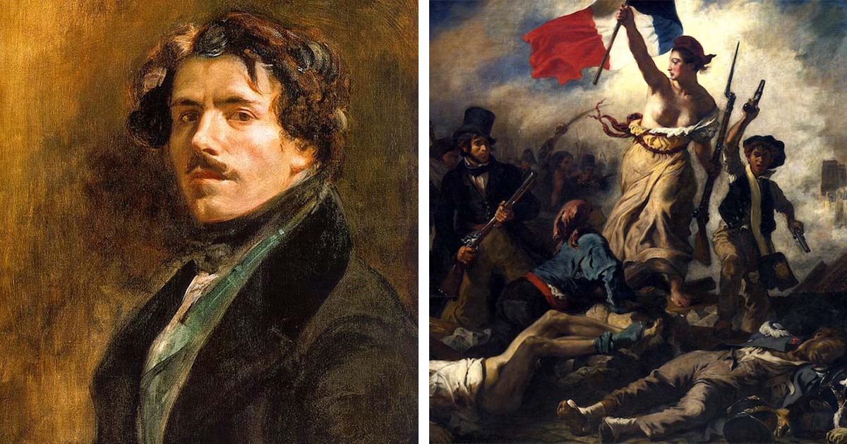 Eugène Delacroix Differs From Neoclassical Painters In Using