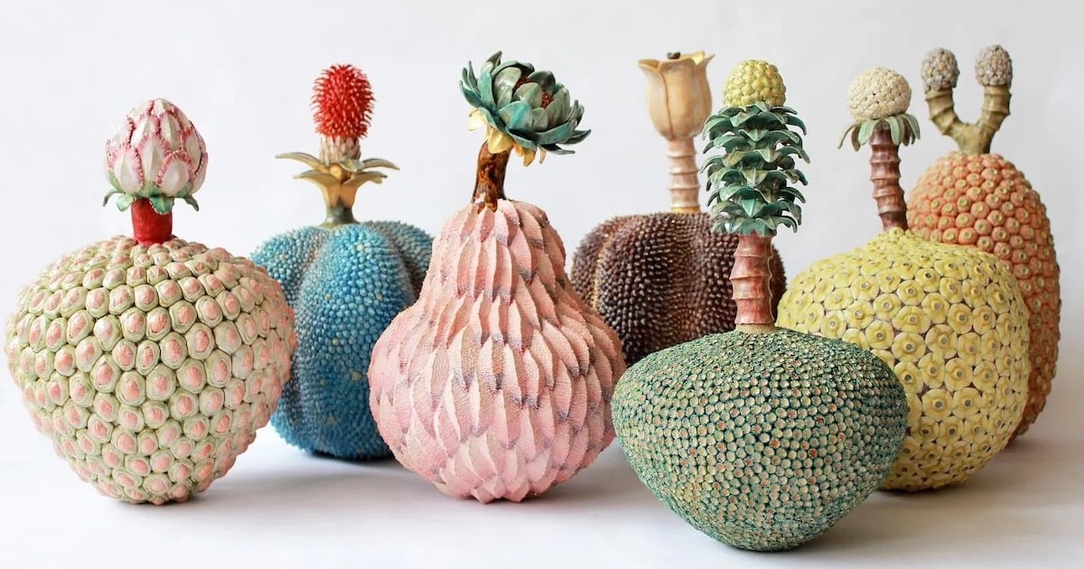 Japanese Ceramicist Handcrafts Fanciful Sculptures of Enchanting Exotic