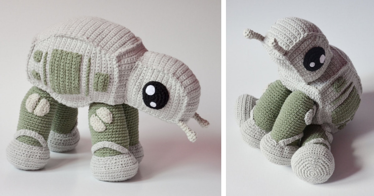 Adorable ATAT Walker Crochet Pattern Lets You Craft Your Own Star Wars