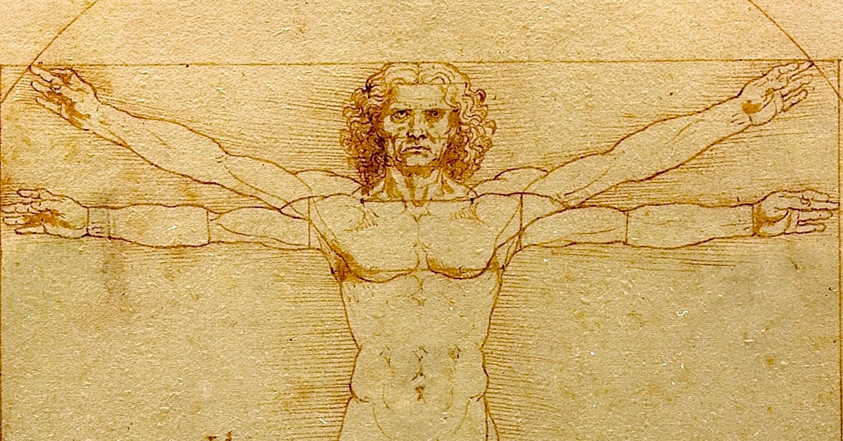 The Significance Of Leonardo Da Vincis Famous Vitruvian Man Drawing My Modern Met