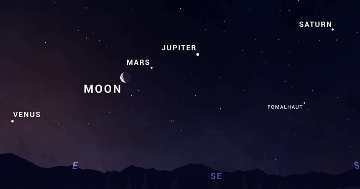 Five Will Align in the Sky This Month and Here’s How to See It