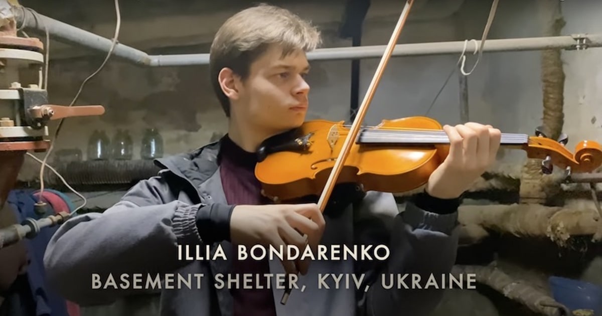 Violinists From 29 Countries Around the World Play Moving Virtual Concert in Support of Ukraine