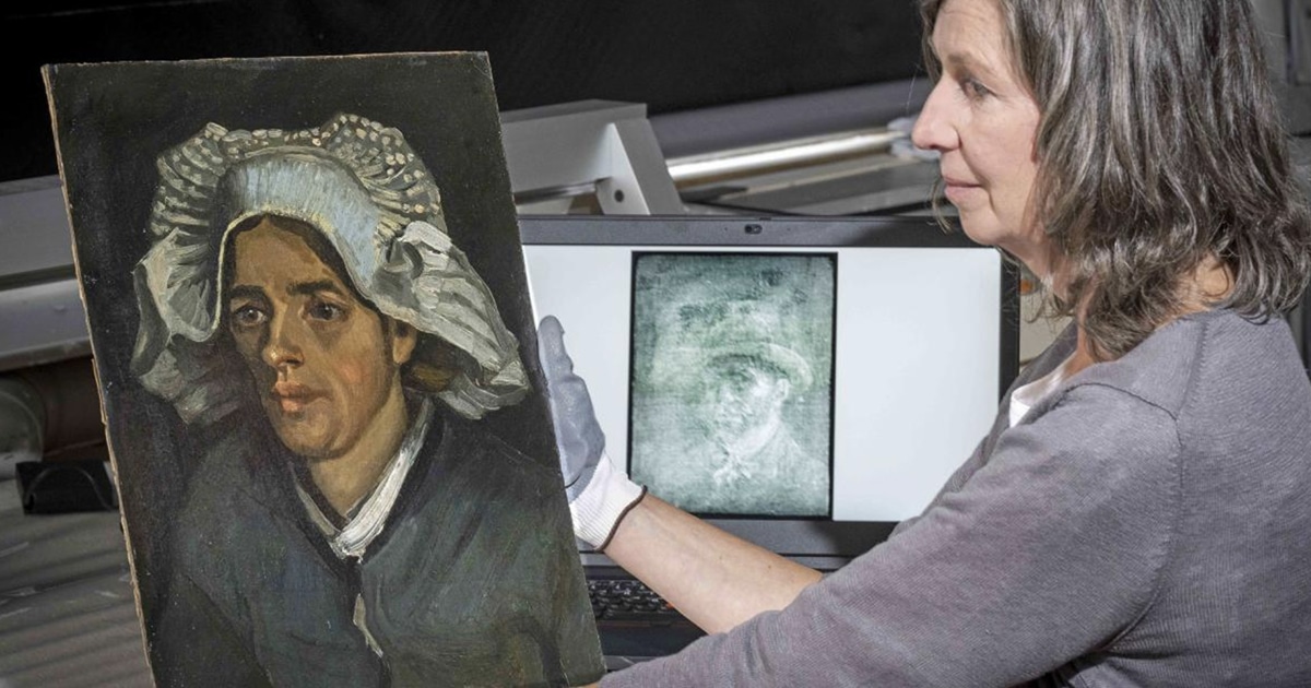 Conservators Discover a Hidden Van Gogh SelfPortrait Under Another