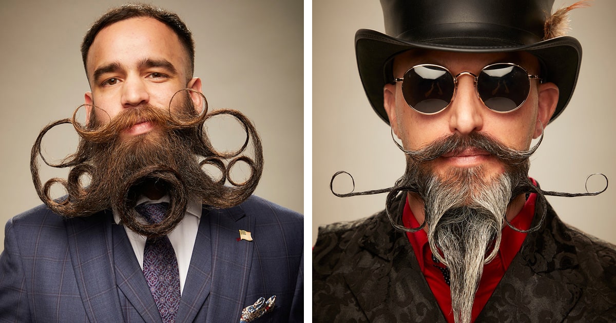 Spectacular Sculptural Facial Hair From The 2022 National Beard And Moustache Championships My 2751